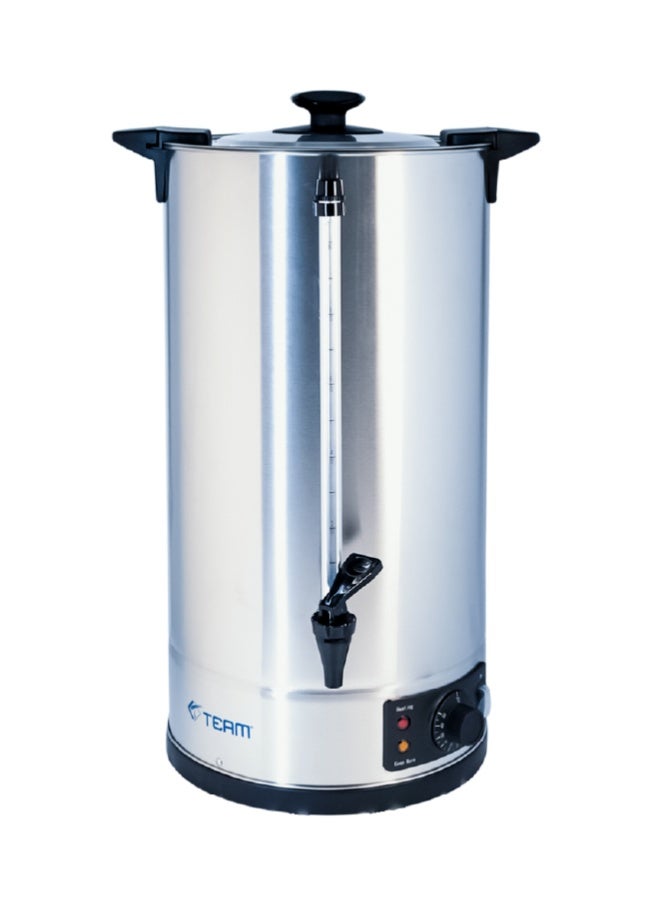 تيم Team 20L Stainless Steel Water Boiler Electric Hot Water Urn | Commercial Tea & Coffee Boiler | 304 SS Single Wall | Water Level Gauge | Overheat Protection - Image 1